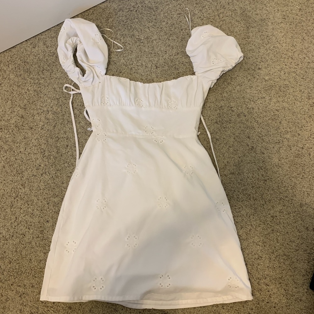 Zara White Mini Dress